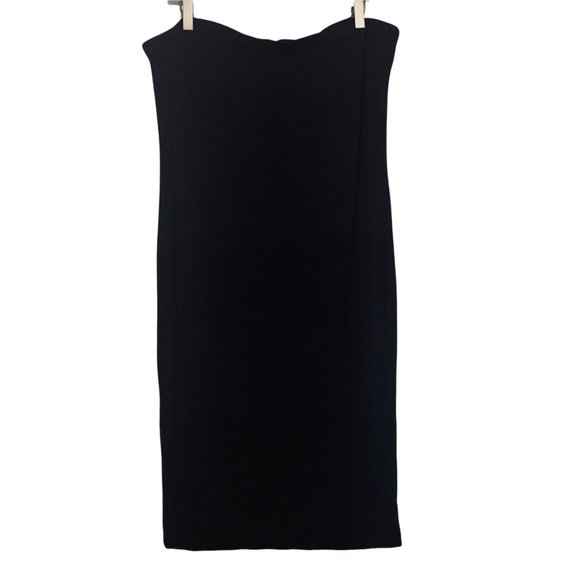 FashionNova Anna Dress Black Strapless Lightweight Dress Plus Size 2X NWT - Picture 1 of 4